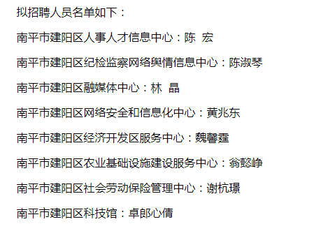 南平市信訪局最新招聘啟事
